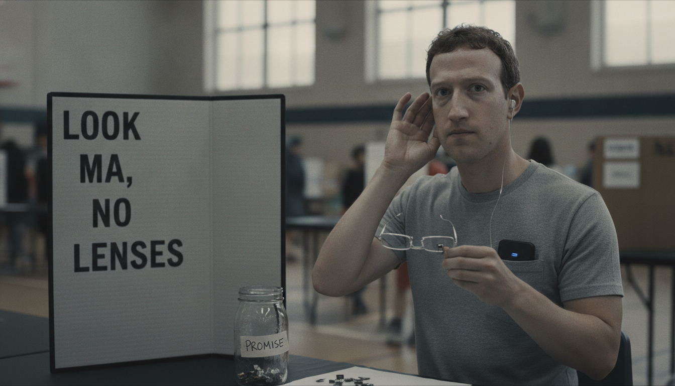 Zuck's Billion-Dollar Pivot: Inside Meta's Camera-Free Glasses And The Secret AI Gadget